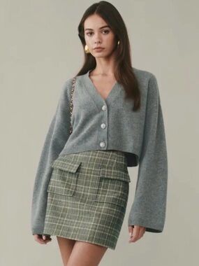 Reformation Janis Wool Skirt size 0